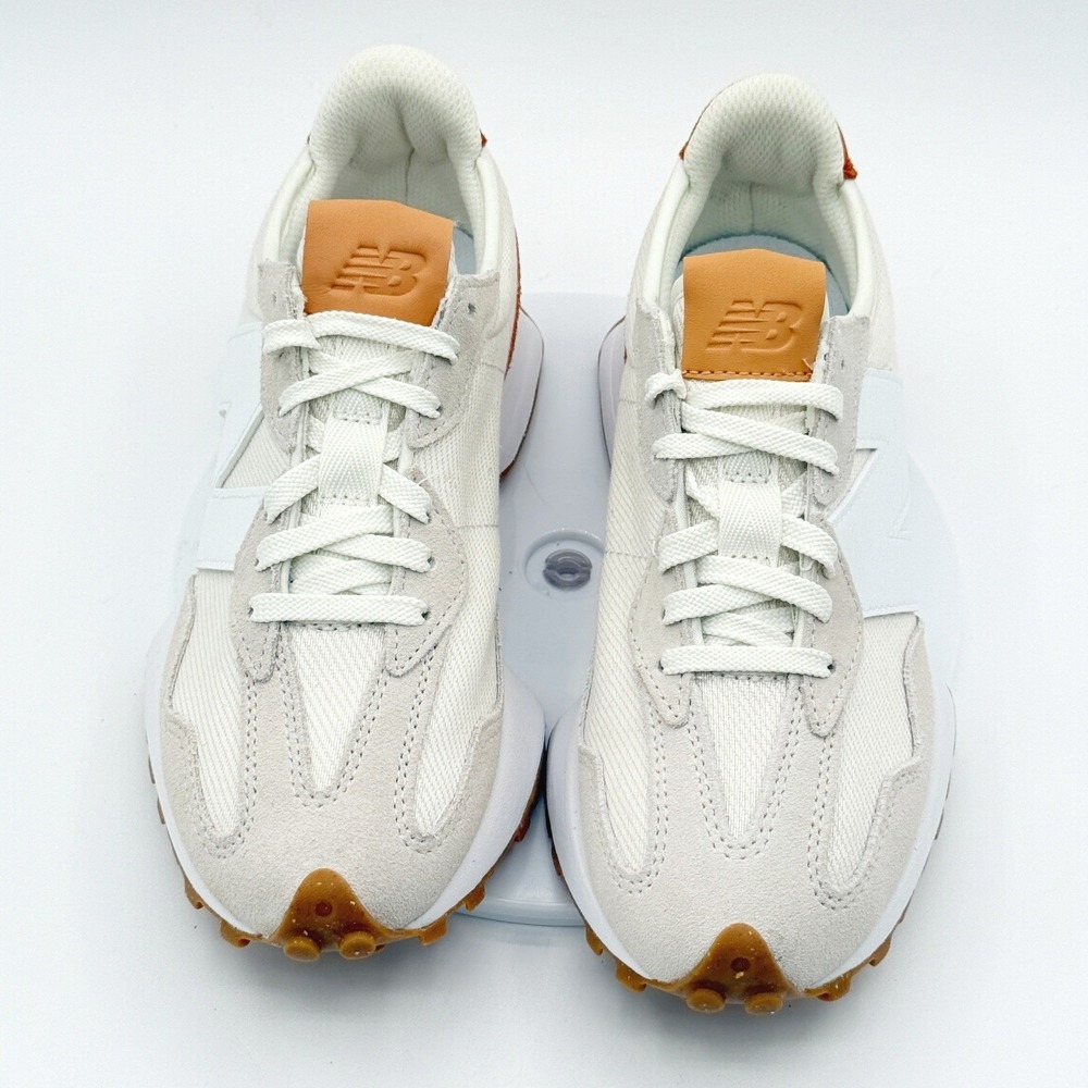 New Balance 327 Lifestyle Sneakers Size 7 Women White Brown WS327RA - NEW - Picture 6 of 10